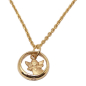 Preview: Taufring mit Engel gold