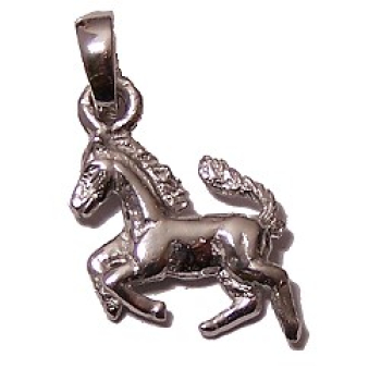 Kettenanhänger Pferde 925/-Silber in