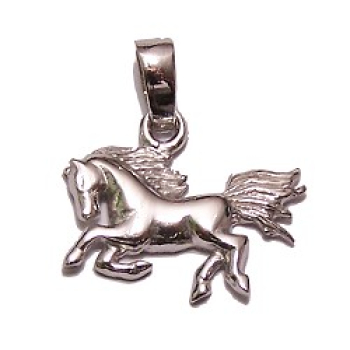 Kettenanhänger Pferde in 925/-Silber