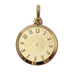 Geburts Taufuhr Gold 333 mit Gravur Name Datum Uhrzeit mit  Kette 925 vergoldet 