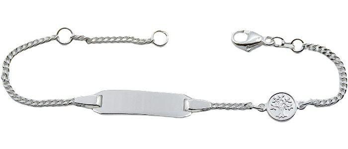 Gravur Armband silber Lebensbaum