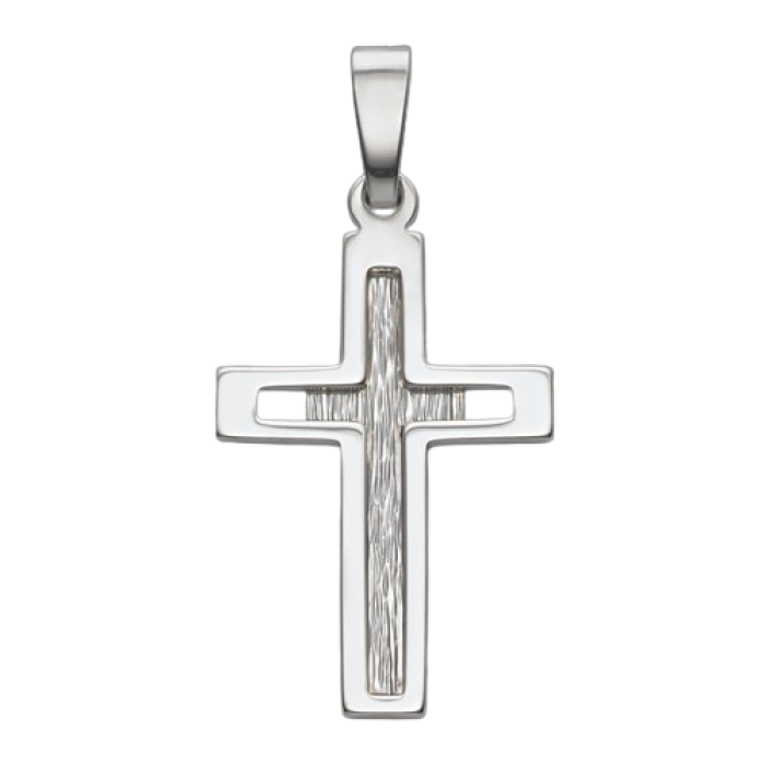 großes Kreuz Silber