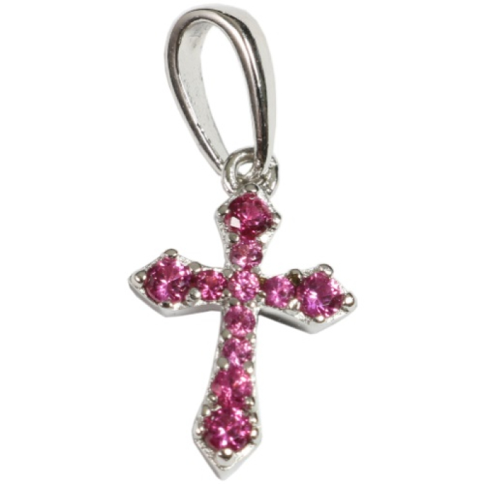 Kettenanhänger Kreuz silber