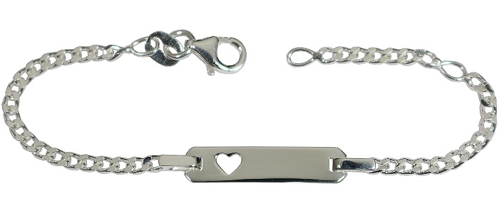 Gravur Armband Kinder silber