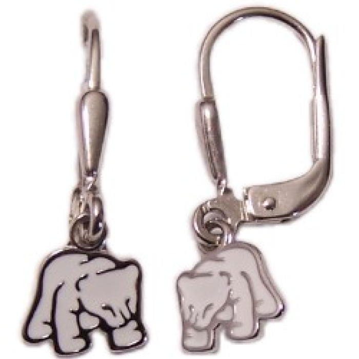 Kinderohrhänger Eisbär silber